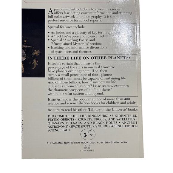 Vintage 1990 Dell Publishing Paperback Book ISBN 0440403480 Astronomy Space - Picture 5 of 11